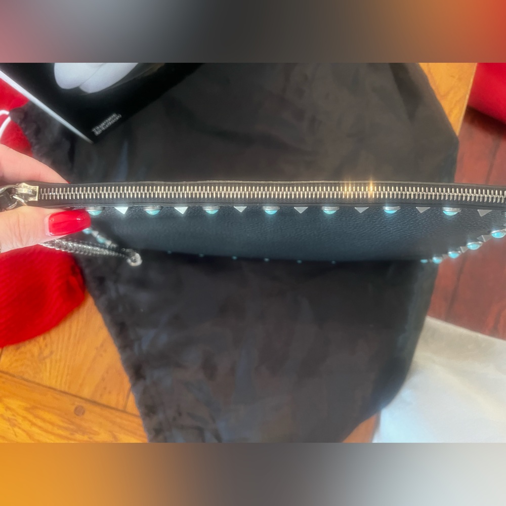 🖤VALENTINO🖤ROCKSTUD turquoise stone clutch - Picture 6 of 9